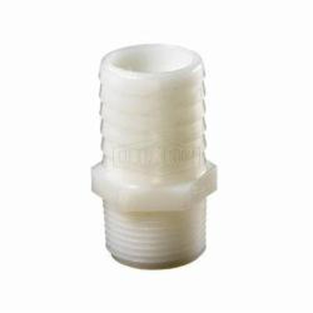 1/4X1/4 TN22 NYLON MALE INSERT NPT X HOSE