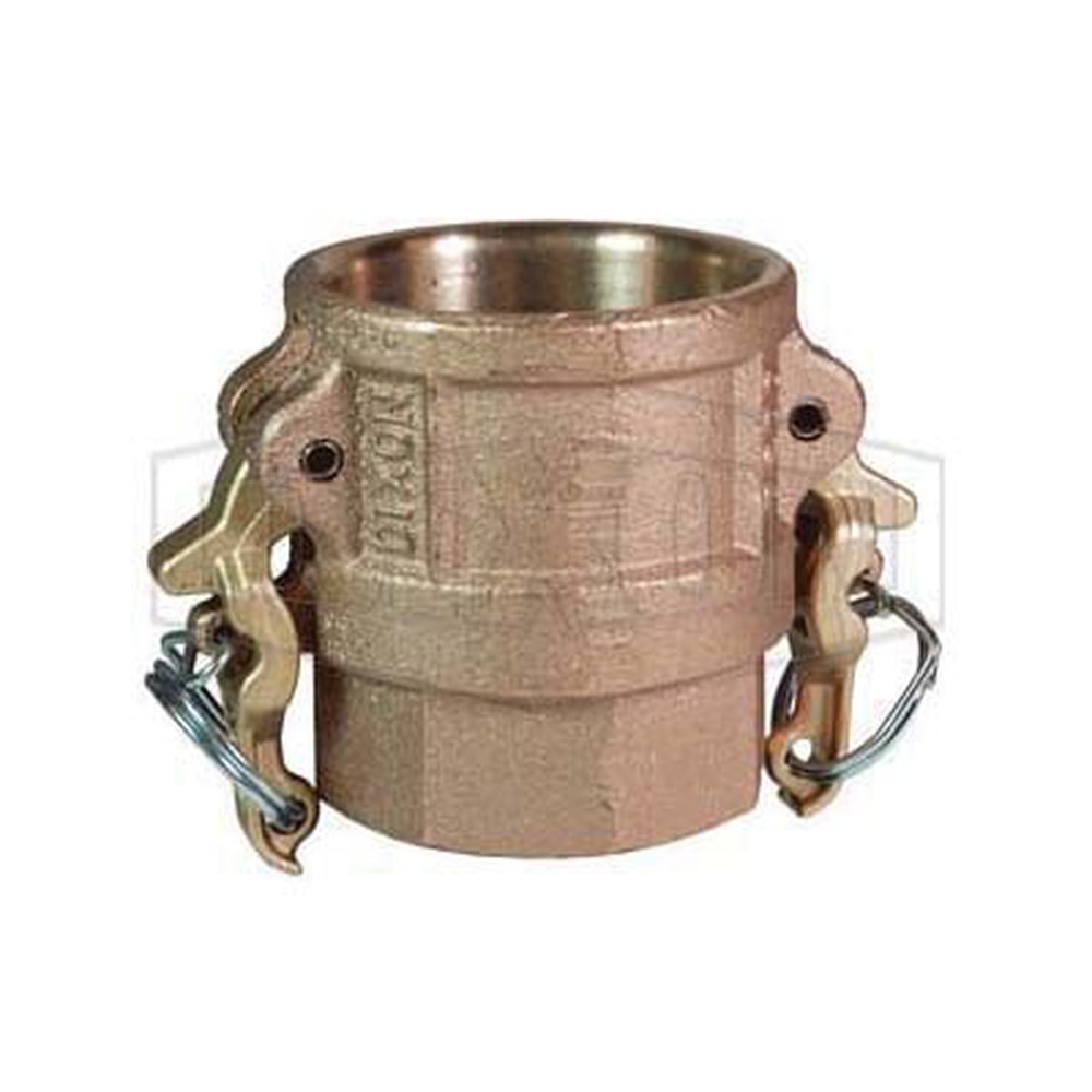 BD125 DIXON 1-1/4 BRASS FEM CPLR