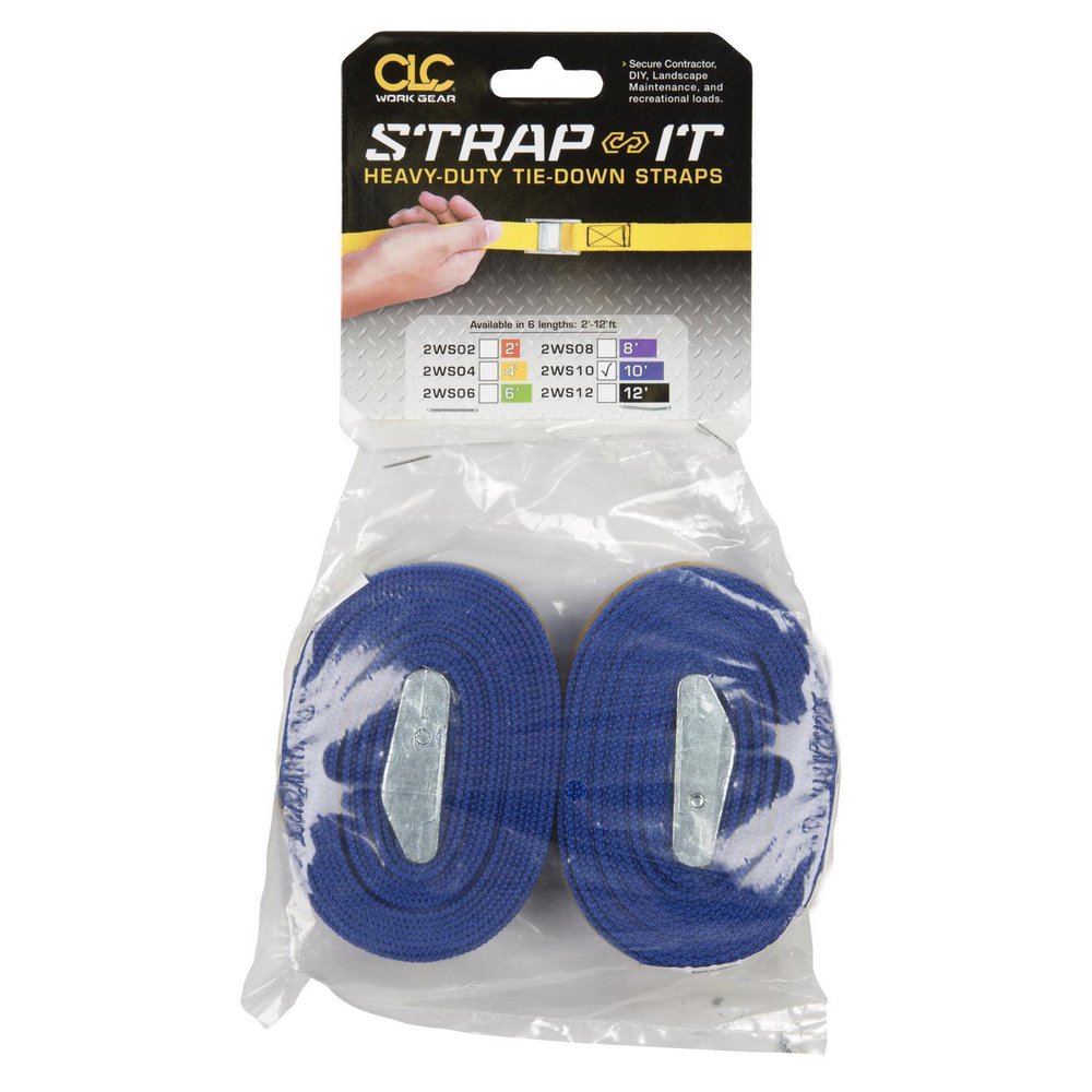 2WS10 10 NYLON WEB STRAPS -
