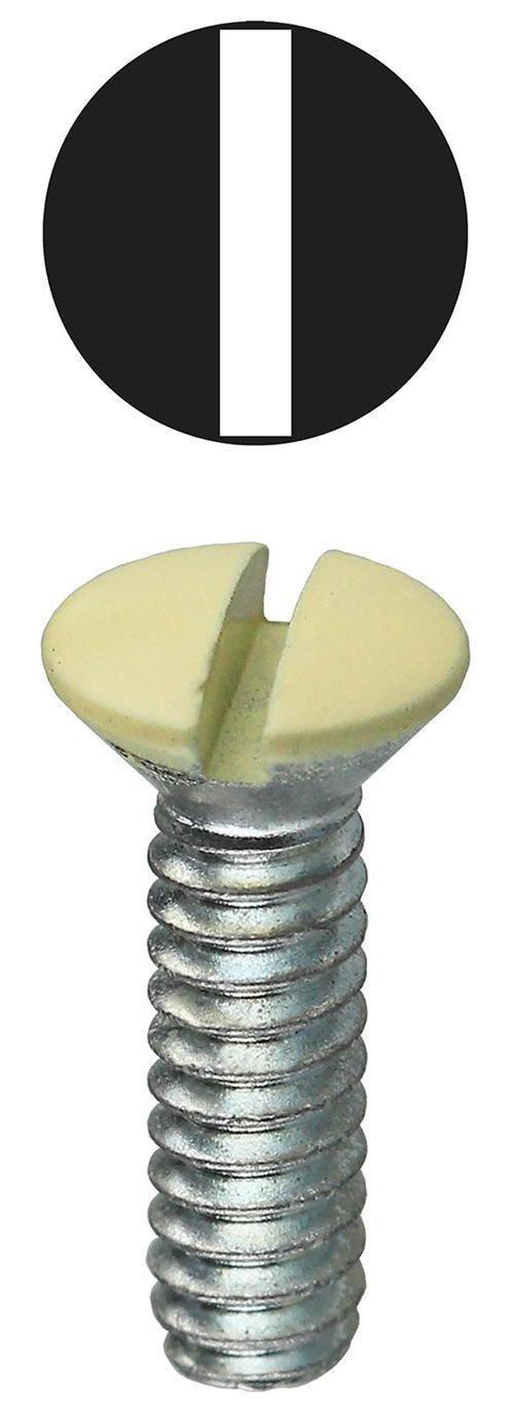 414ALD DOTTIE 6-32 X 1/2 ALMOND