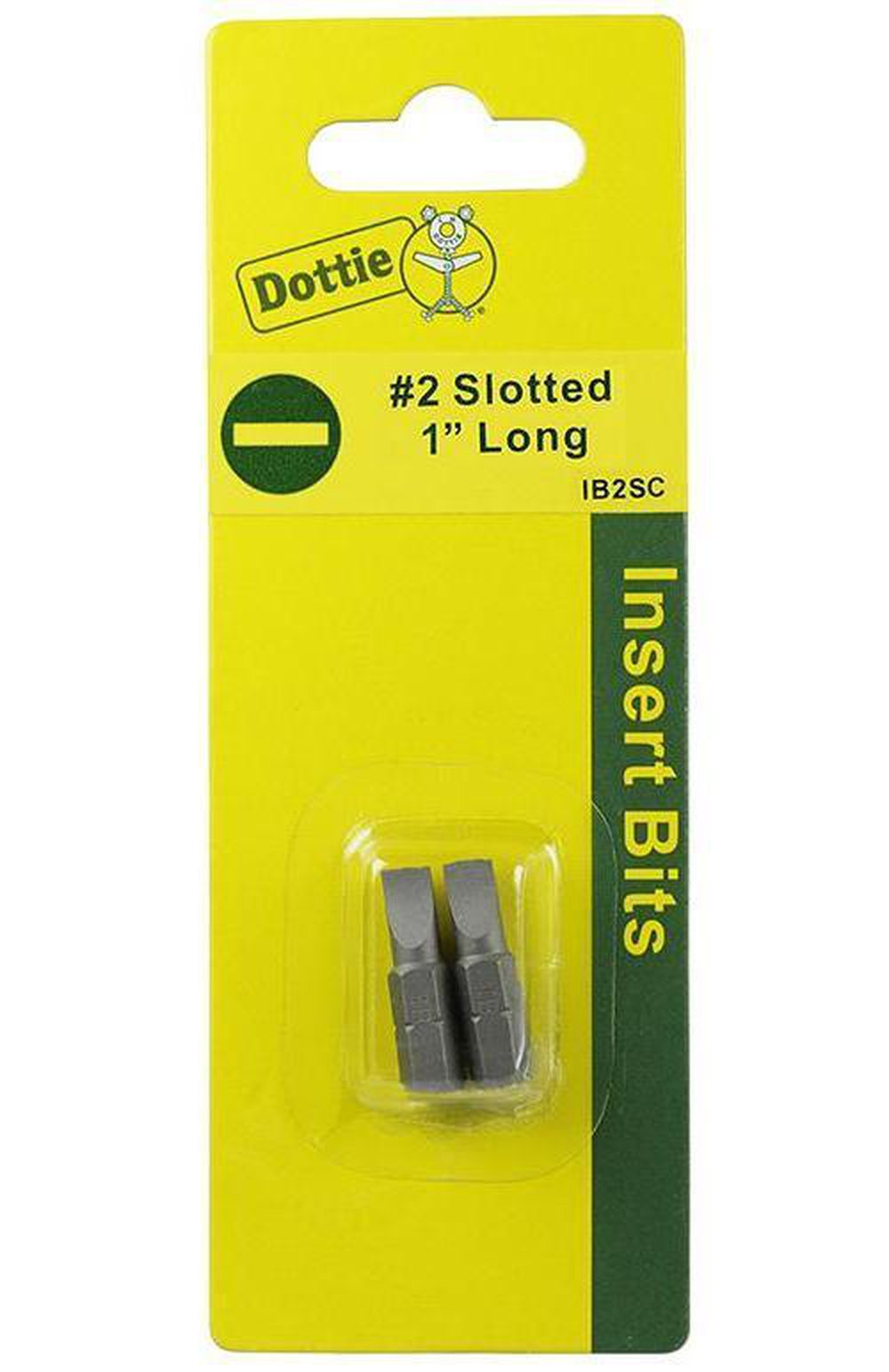 IB2SC CARDED 2 PC. 2 X 1^ -