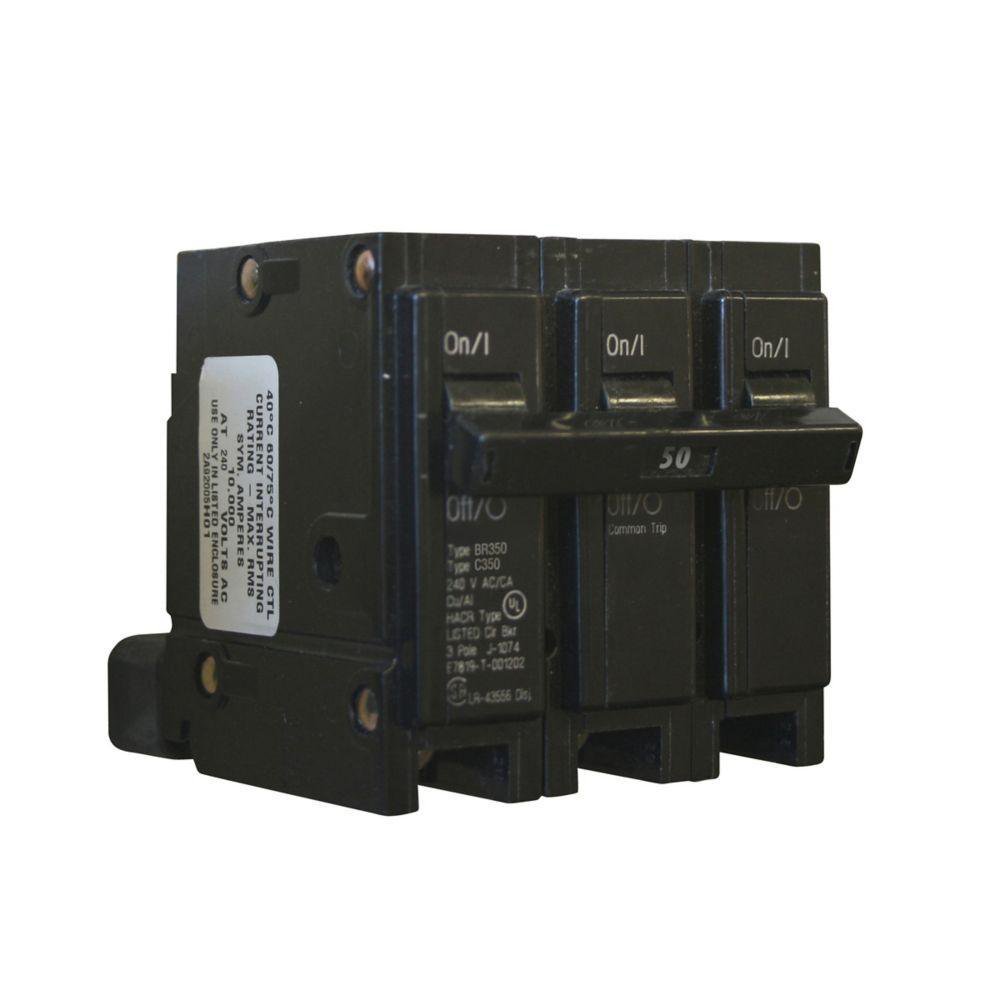 BR350 CH CIRCUIT BREAKER 3P 50 AMP
