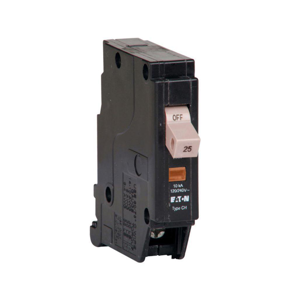 CHF125 CH CIRCUIT BREAKER 1P 25 AMP 120/240V..