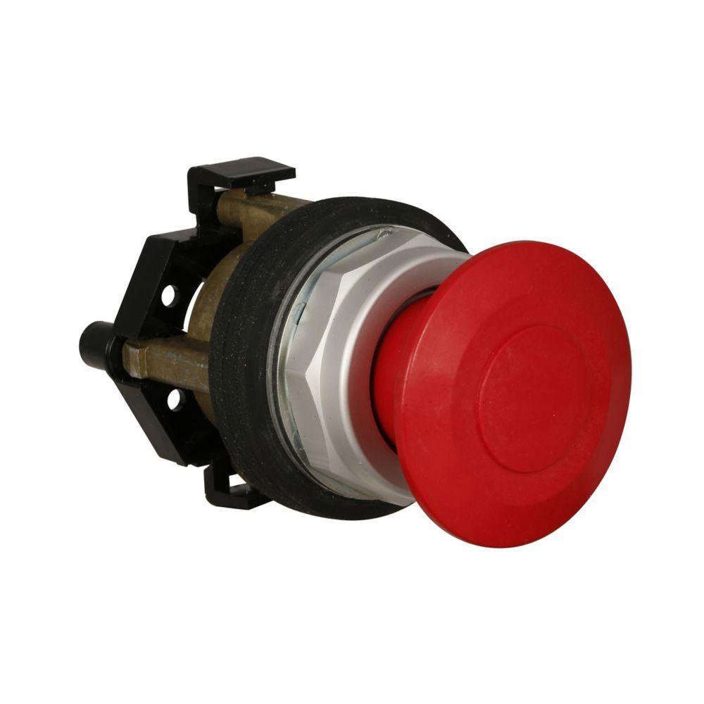 HT8DBRB CH 2-POS PUSH-PULL RED