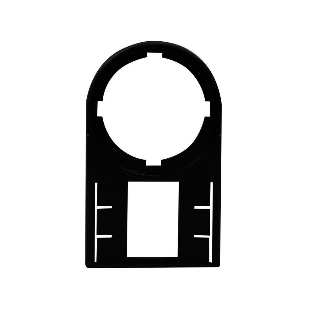 M22S-ST-X CH LEGEND PLATE HOLDER