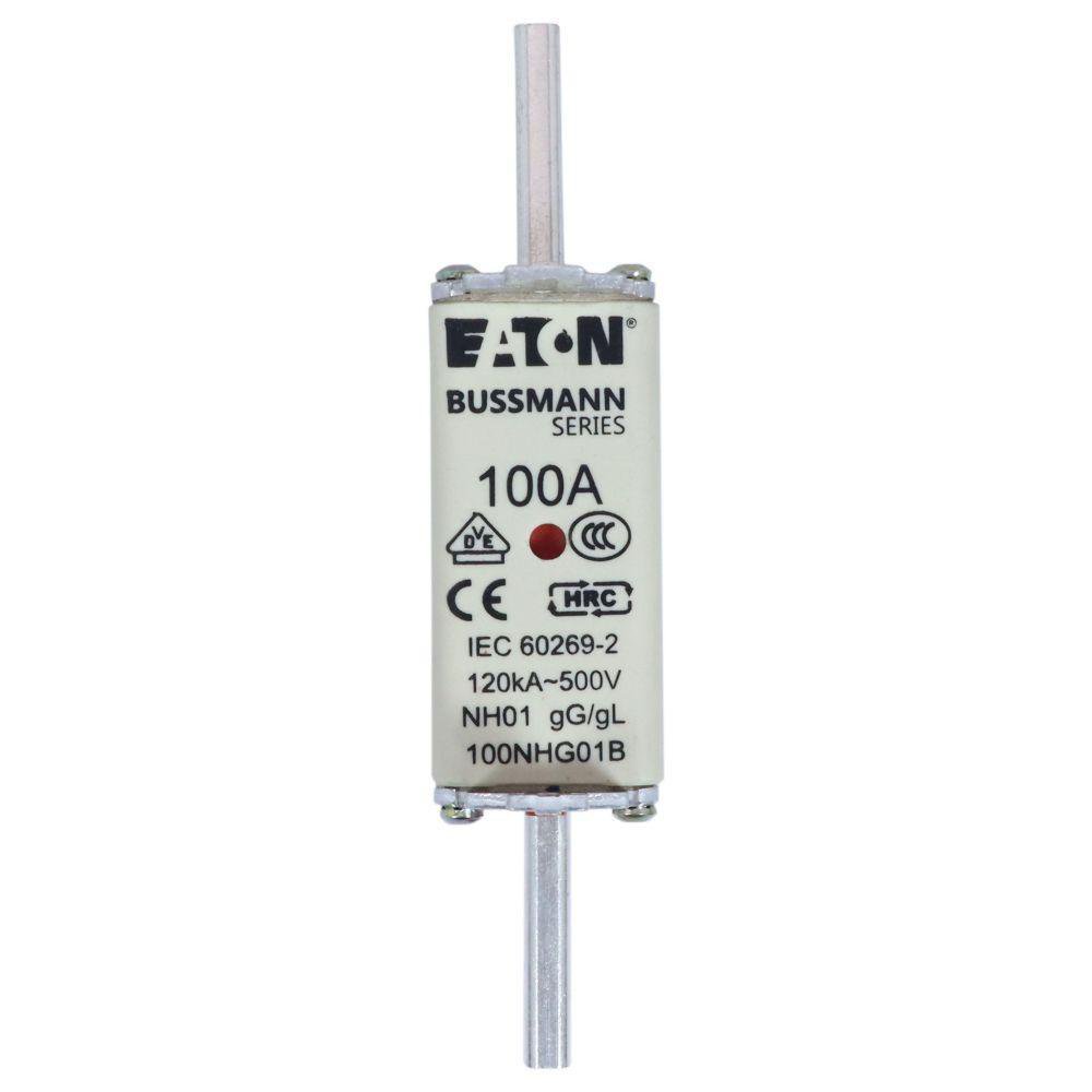 100NHG01B BUSS NH FUSE 100A 500V GL/GG SIZE 01 DUAL 05171262599