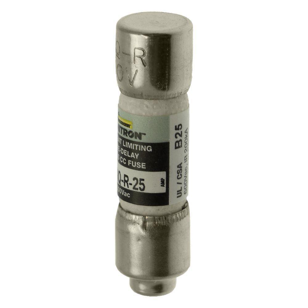 FNQ-R-25 BUS 25A 600V MIDGET FUSE