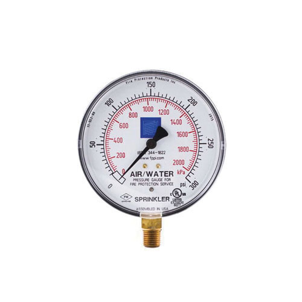11-553-00 AIR/WATER GAUGE UL/FM