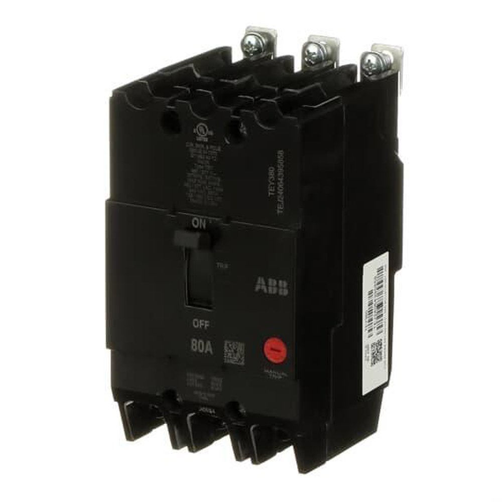 TEY380 GE 3P 480V 80A CB