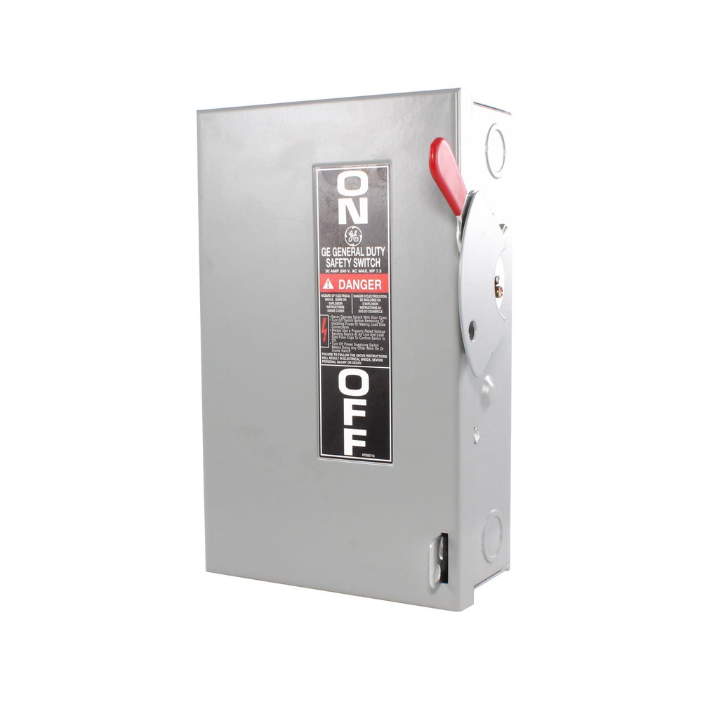 TG4321 GE 30A 240V 3P SW FUSIBLE