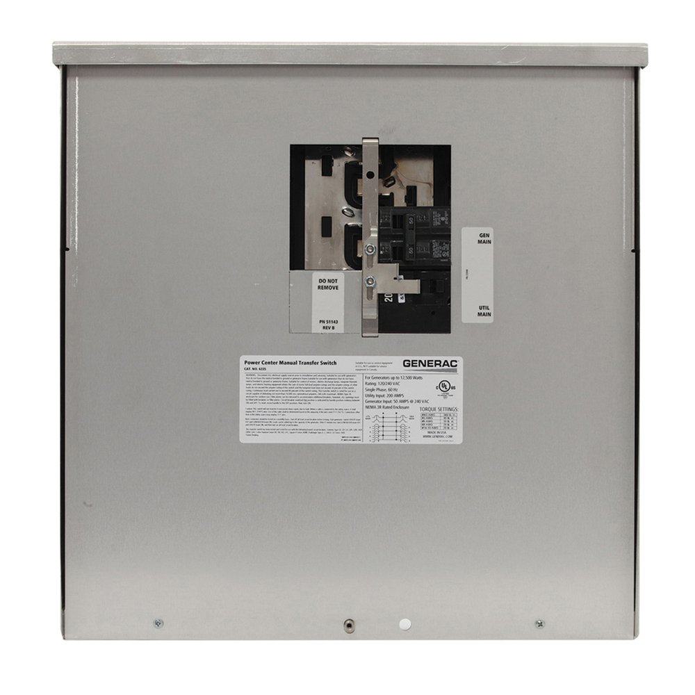 6335 GENERAC 12.5KW OUTDOOR SVC