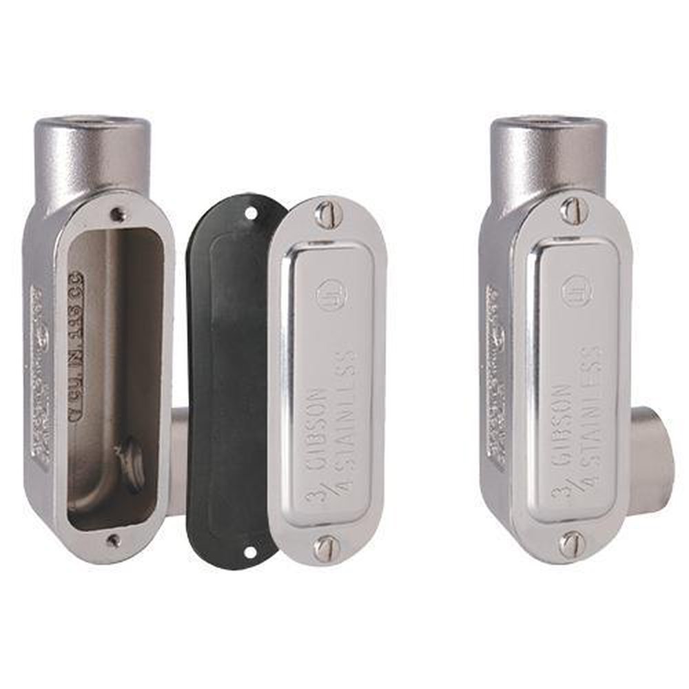 7075LR GIBSON 3/4 SS LR CONDUIT