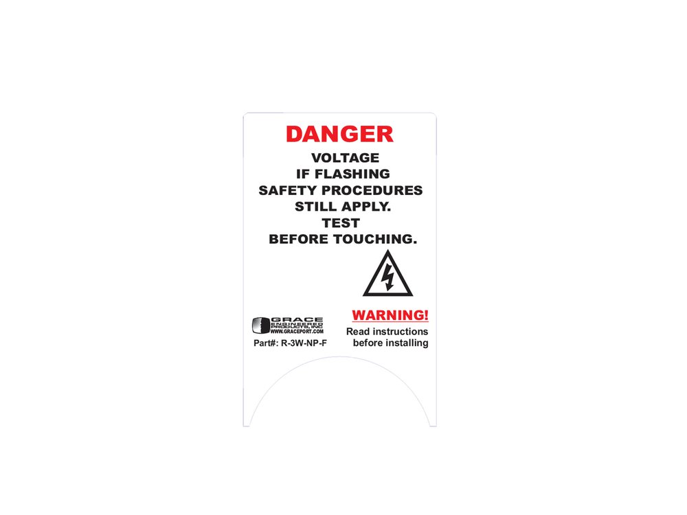 R-3W-NP-F GRACE THRU DOOR VOLTAGE