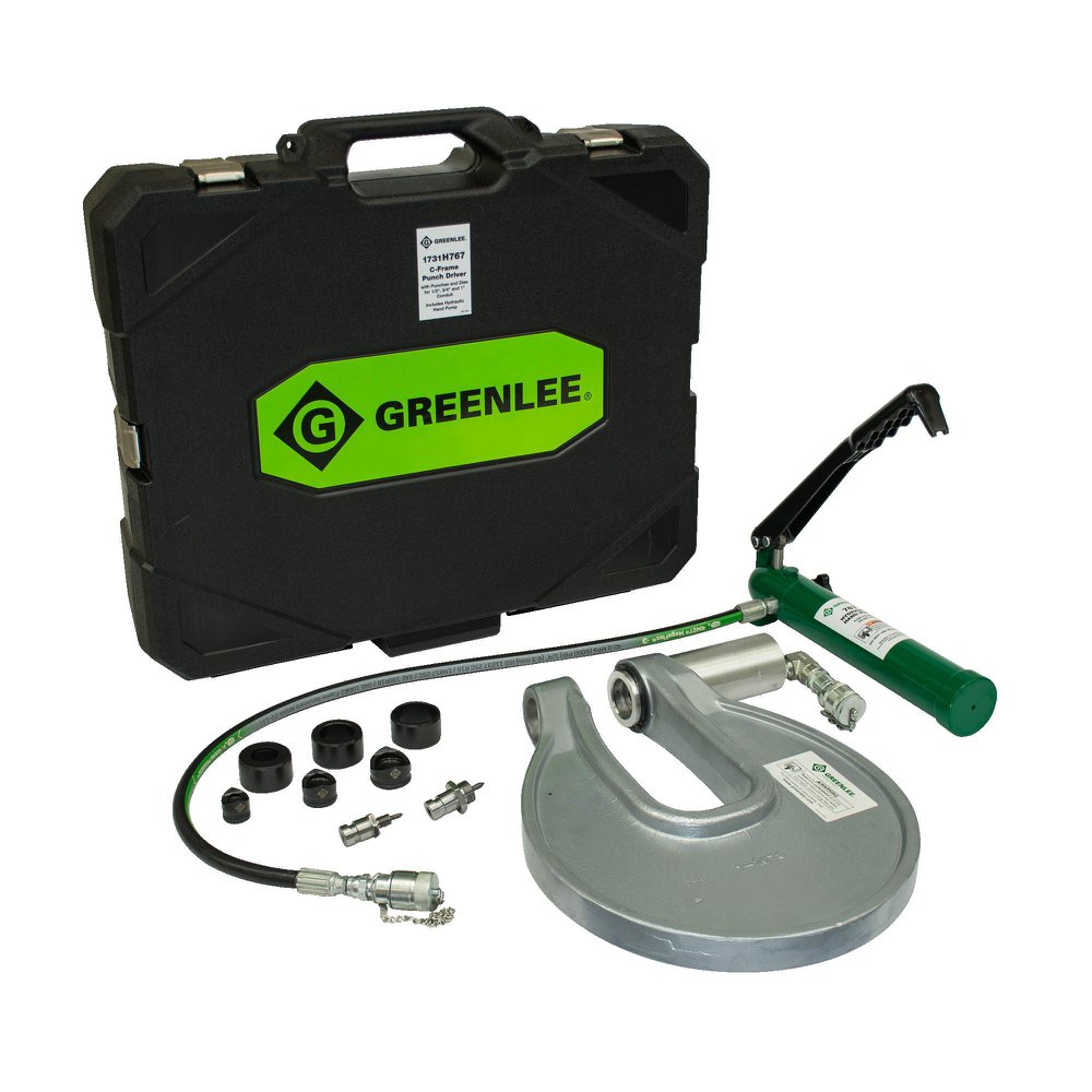 1731H767 GRE HYD PUNCH SET 1/2-1^