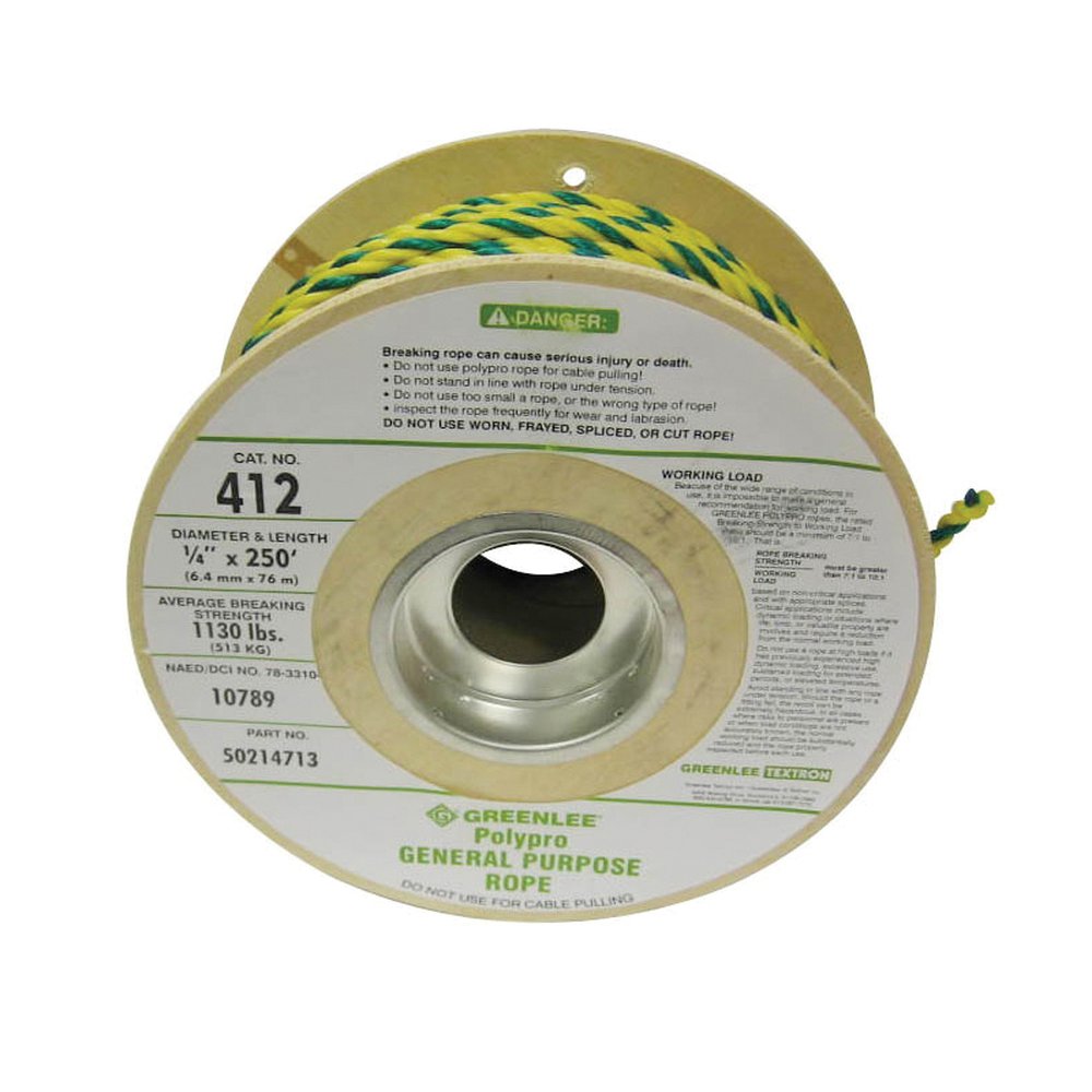 412 GRE 1/4X250FT ROPE