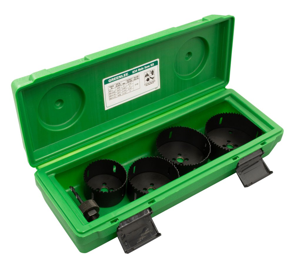 834 GRE HOLE SAW KIT 2-1/2-4