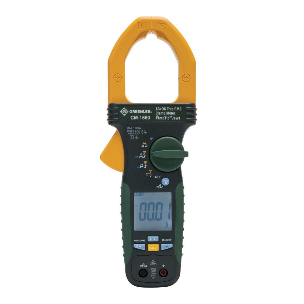 CM-1560 GREENLEE CLAMPMETER, AC/DC (CM-1560)(POP)