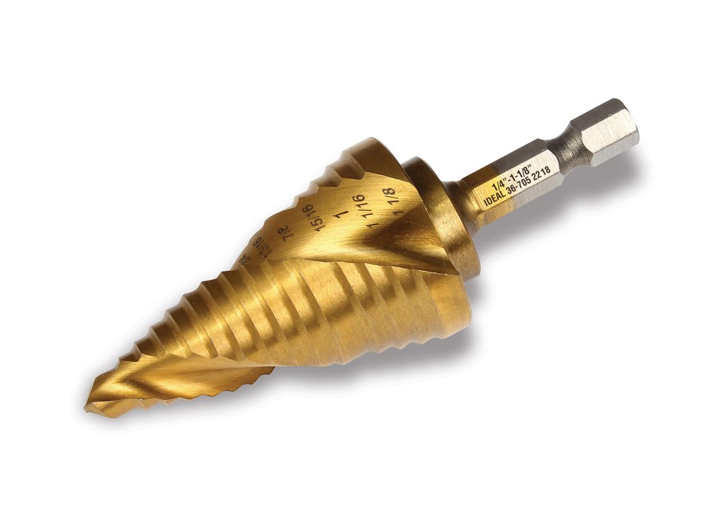 36-705 IDEAL SPIRAL STEP BIT 1/4^