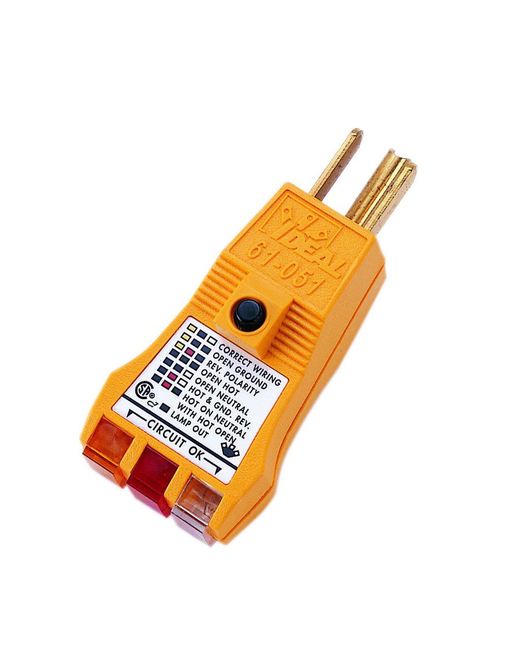 61-051 IDL GFCI CIRCUIT TESTER