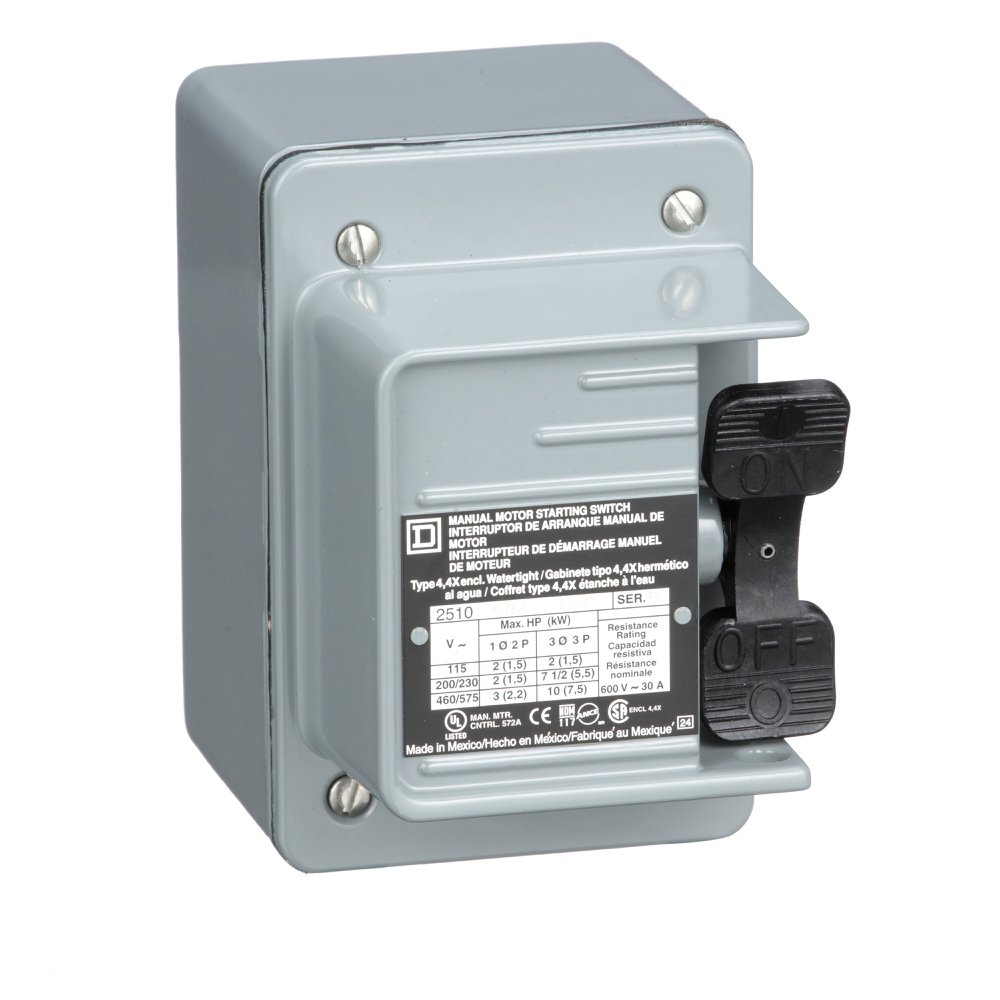 2510KW2 SQD MANUAL SWITCH 600VAC