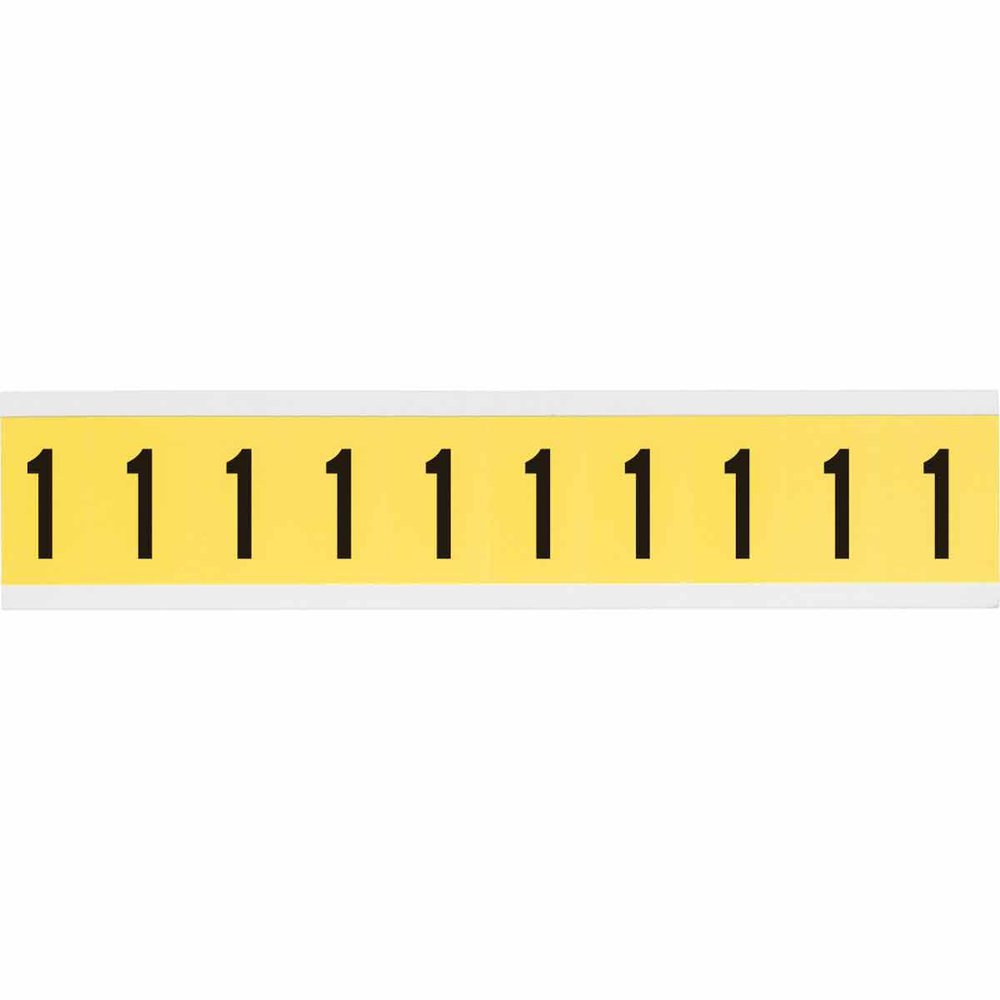 3430-1 BDY VINYLCLOTH NUMBER CARD
