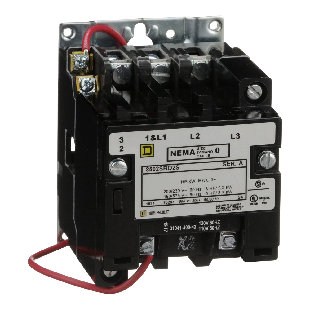 8502SBO2V02S SQD CONTACTOR 600VAC