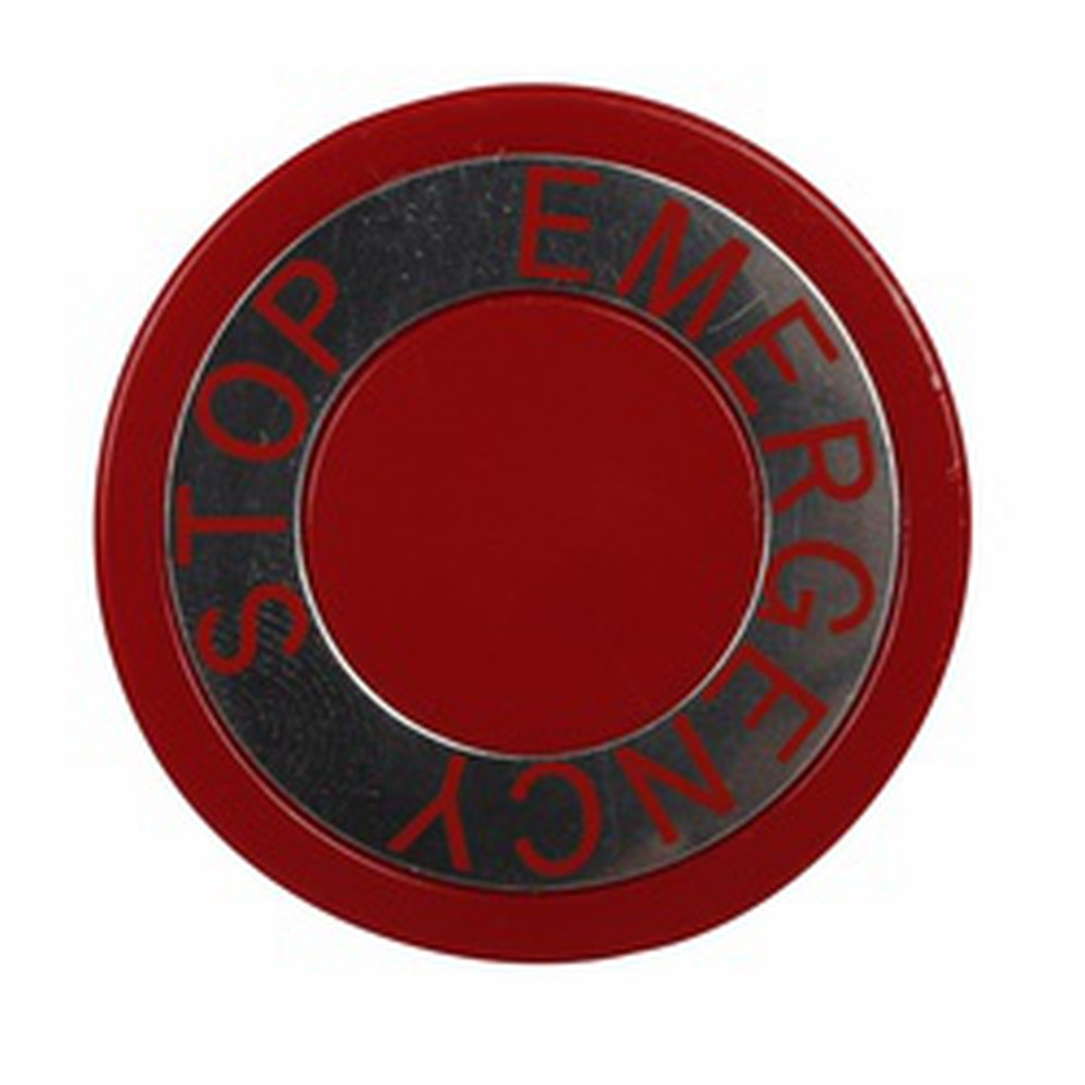 10250TB63 CH BUTTON R ESTOP