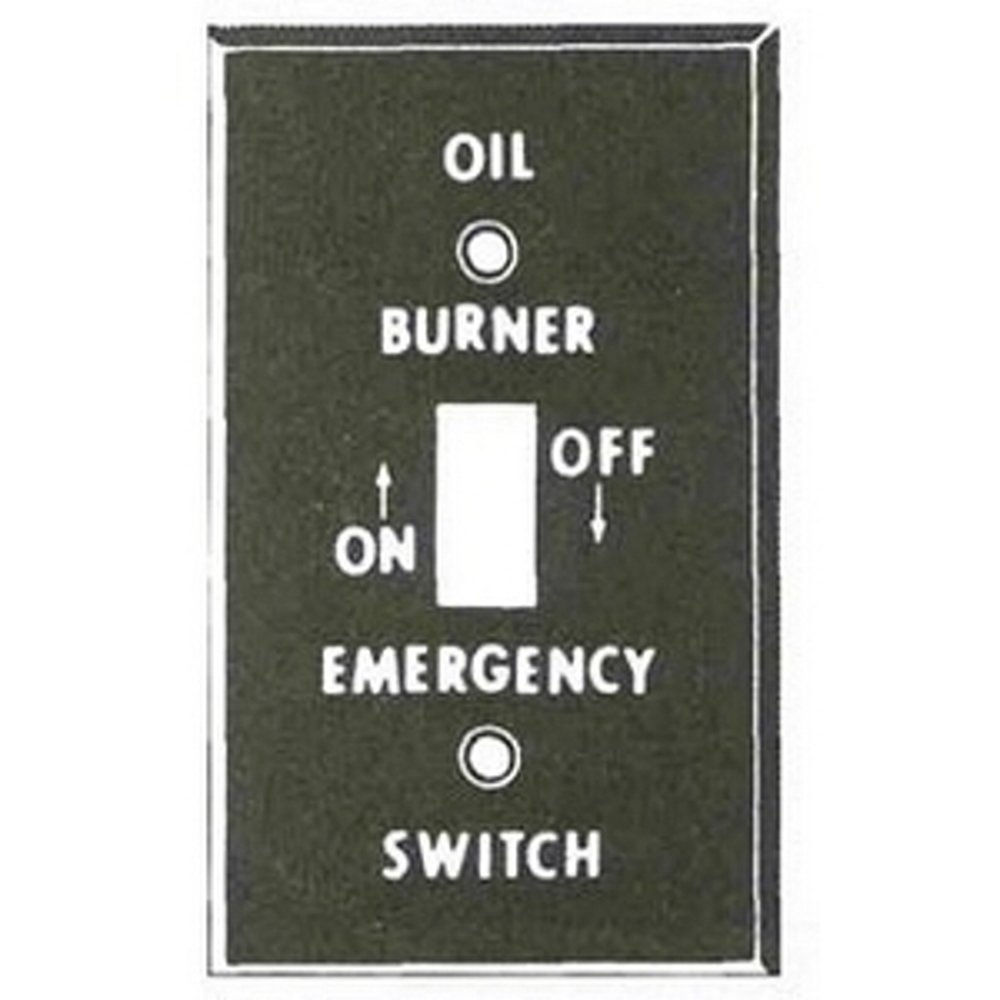 41001 MULBERRY 1G OIL BURNER PLATE