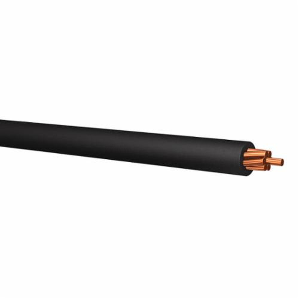 CUT 8 USE CU BLACK WIRE..