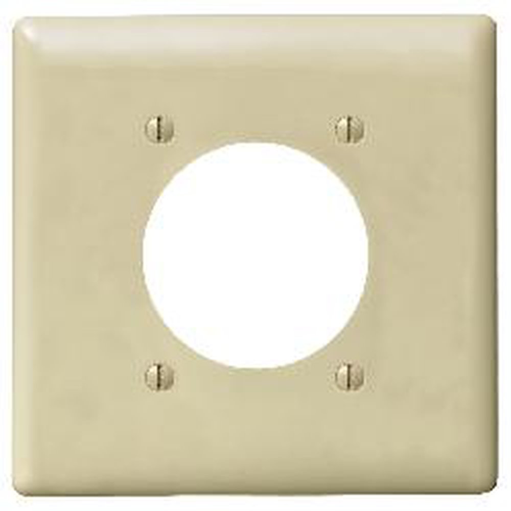 NP703I HUBBELL WALLPLATE, 2-G, 2.15" OPNG, IV 88377810376