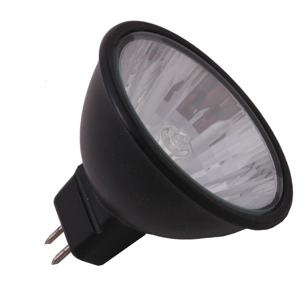 HALCO 107356 50W MR16 BLKBK FL 12V