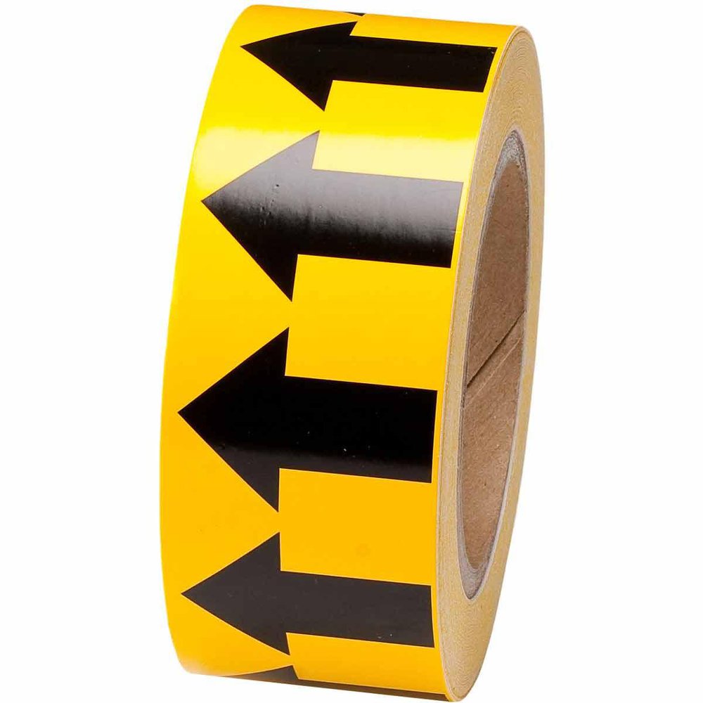 91420 BDY YELLOW ARROW TAPE -