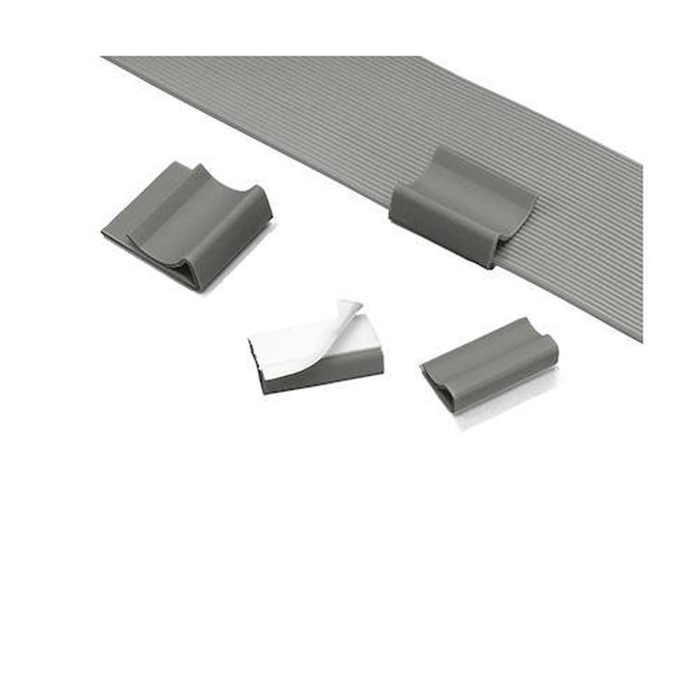 FCC-A-D8 PAN FLAT CABLE CLIP PVC