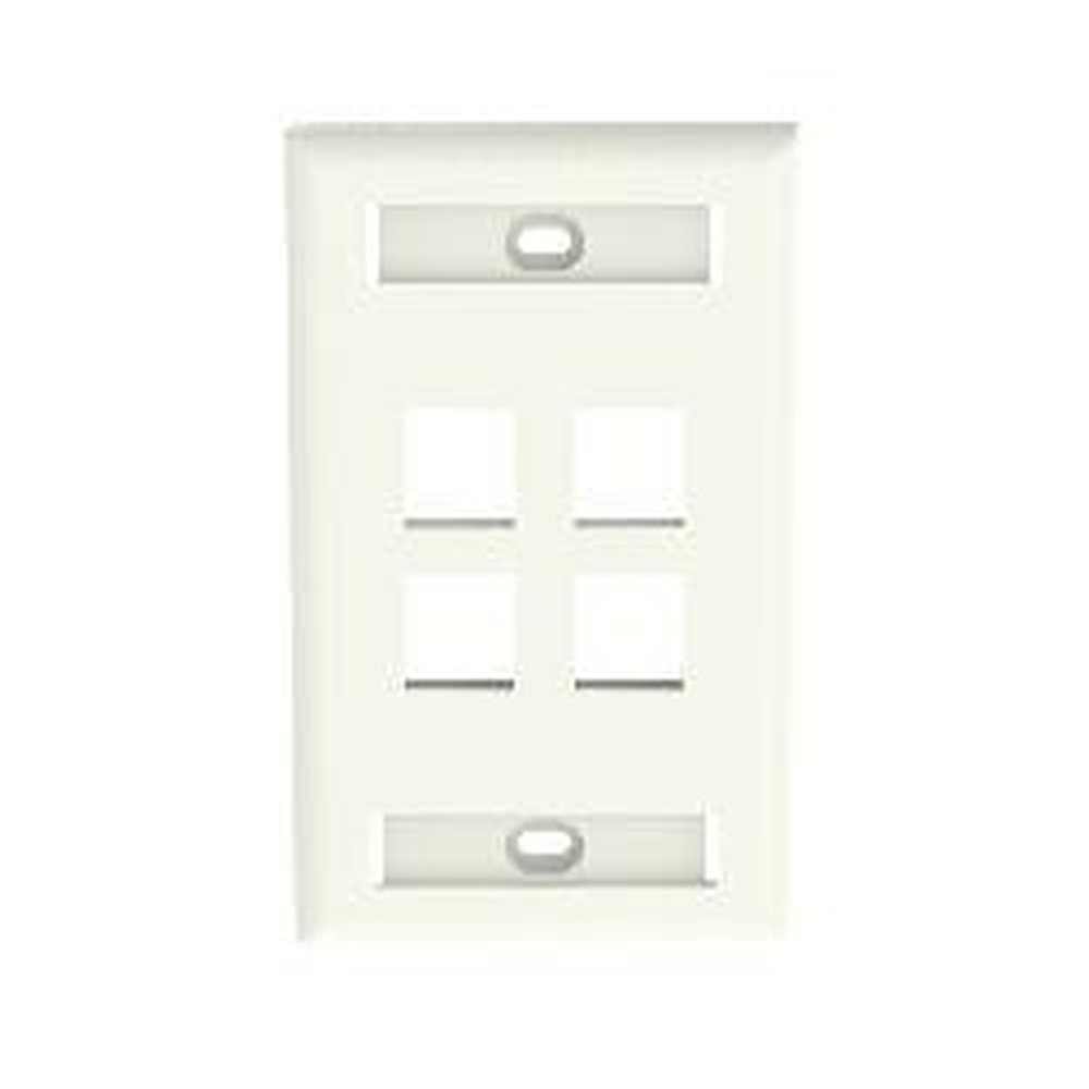 NK4FIWY PAN NETKEY 4 POS FACEPLATE