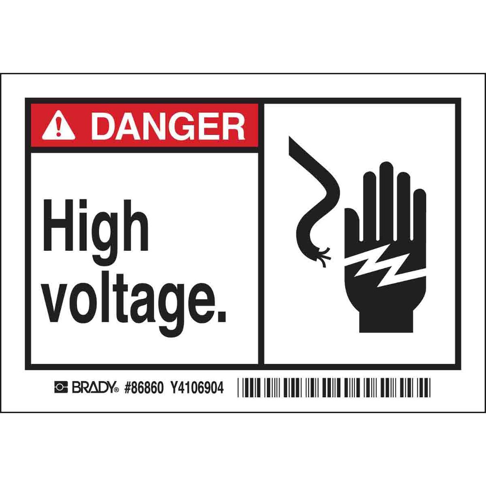 86860 BRADY EQUIPMENT/OEM LABELS