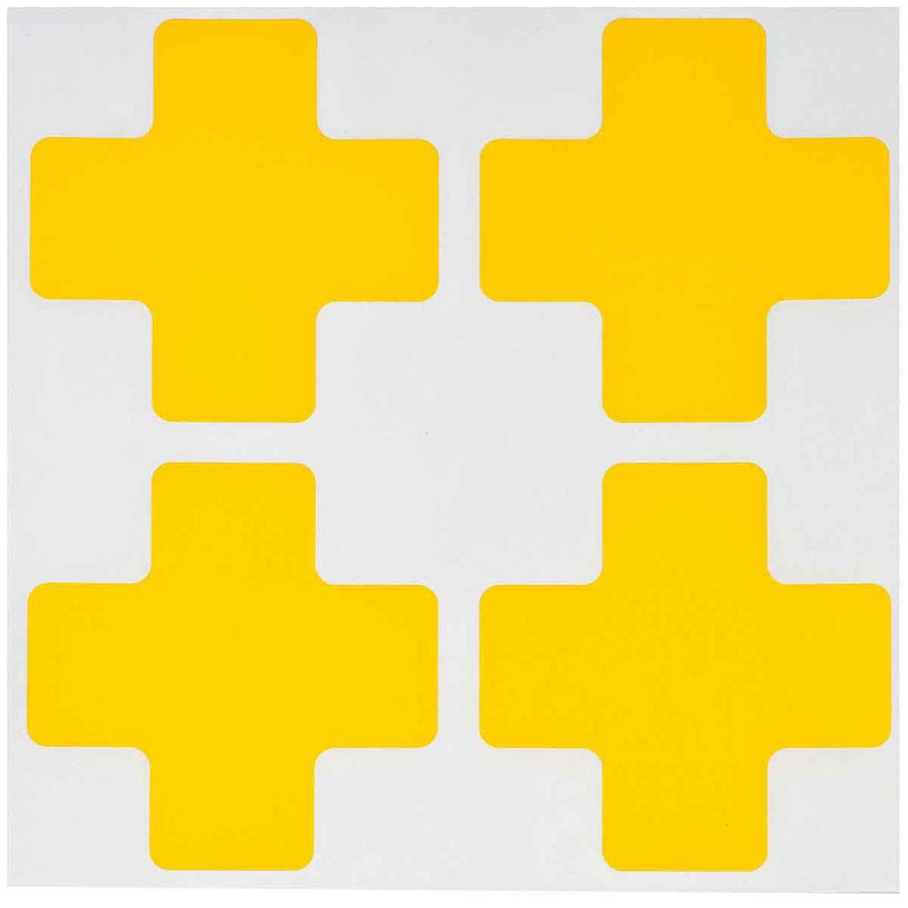 104469 BRADY 2 X 5 IN B514 YELLOW