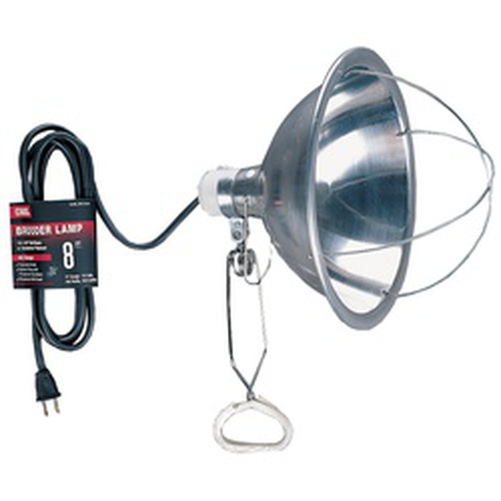 18/2 HEAT LAMP FIXTURE 8' BLACK 04127.60.01 ZZZZZZ