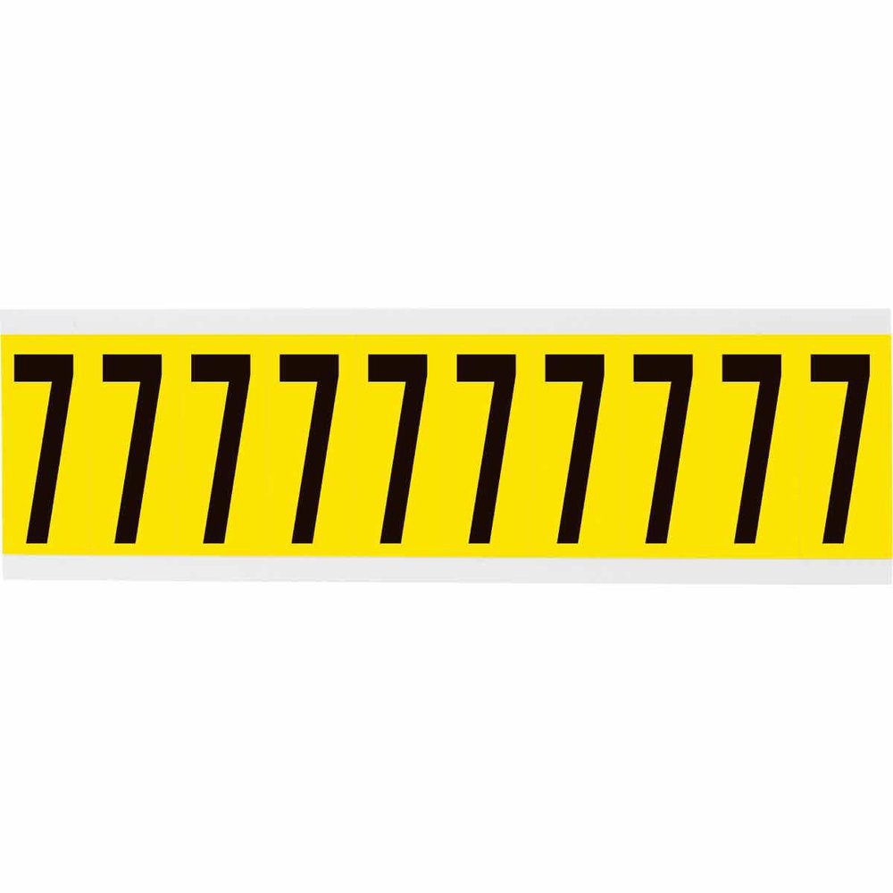 3440-7 BDY VINYLCLOTH NUMBER CARD