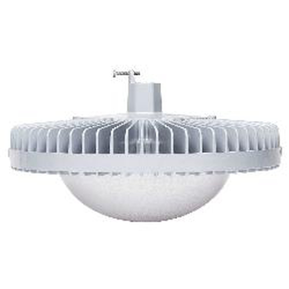 LEDLUC29NNWNGN DIALIGHT SAFESITE LOW BAY, ULTRA WIDE, 9000 LUMENS, 80 WATTS, 100-277 VAC, COOL WHITE 500K, POLYCARBONATE DOME-DIFFUSED, GRAY, 10' (3 METER) POWER CABLE, (UL 844 CLASS 1 DIV. 2)