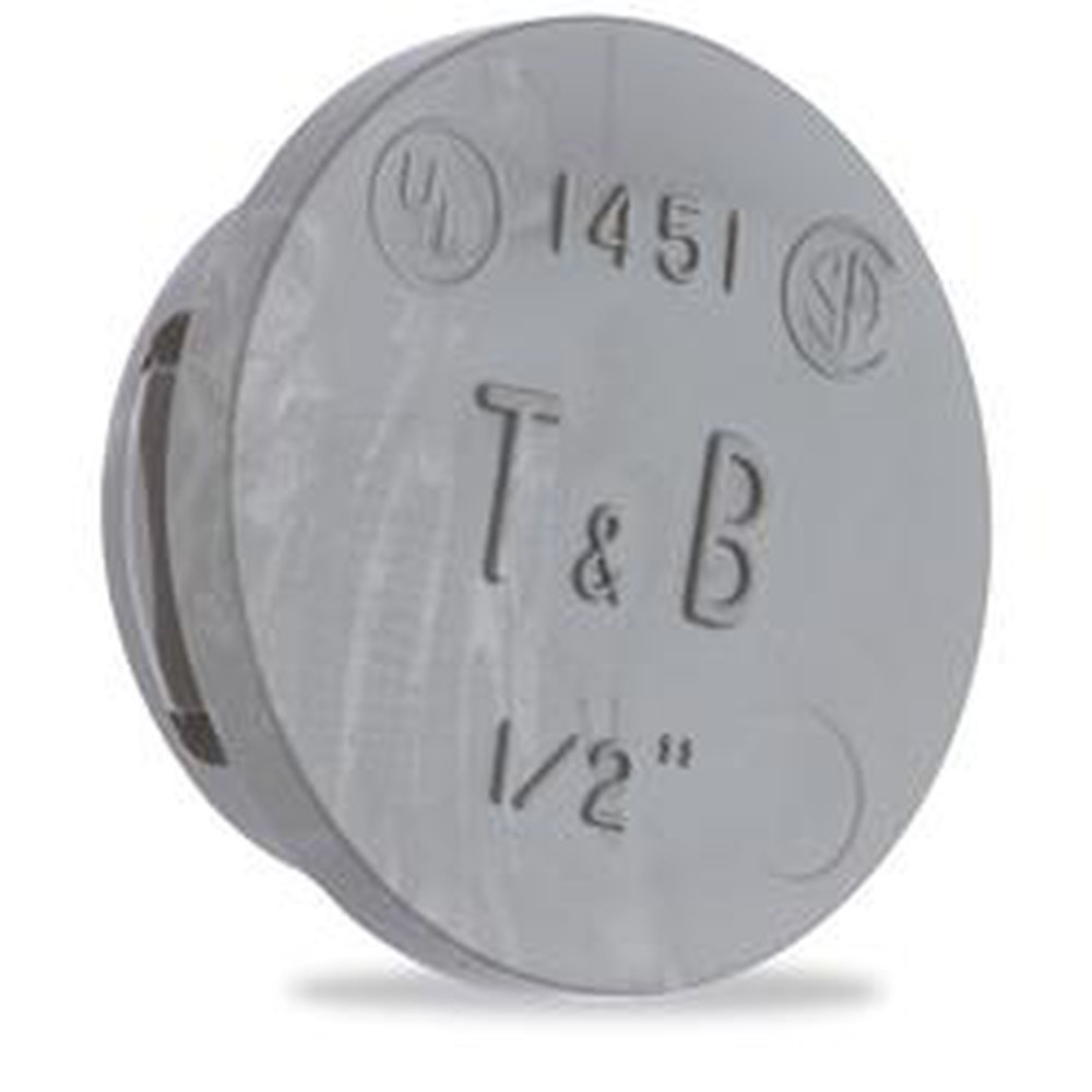 1451 T&B 1/2 KO PLUG .C..