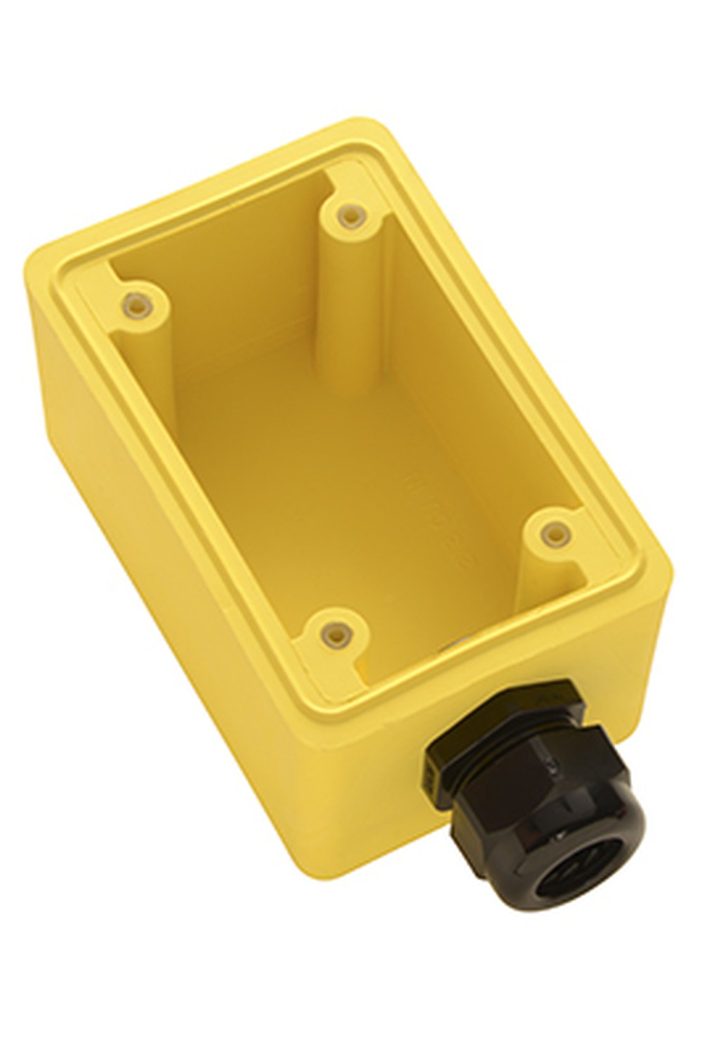 FD12 P&S YEL BACK BOXDEEP3/4IN