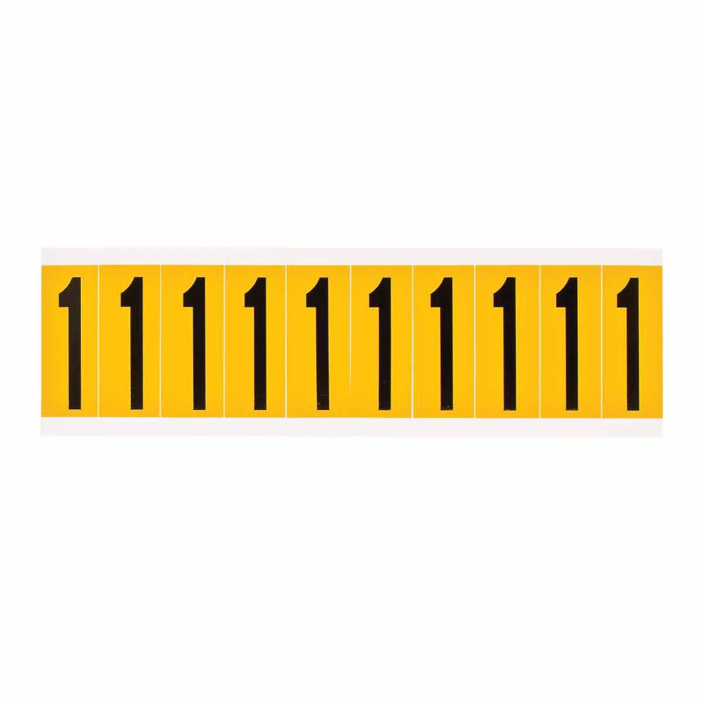 BRADY 1534-1 15 SERIES NUMBER &