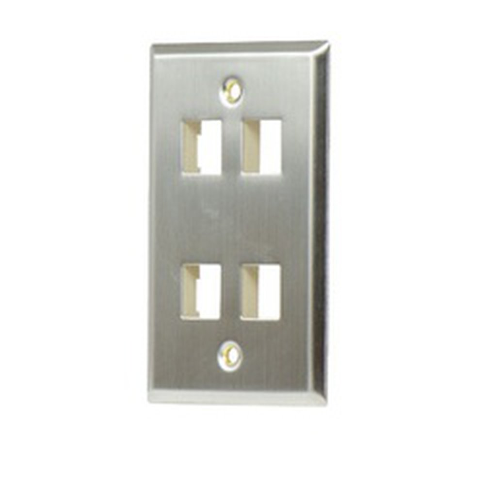 WP3404-SS P&S 1 GANG STAINLESS WALL