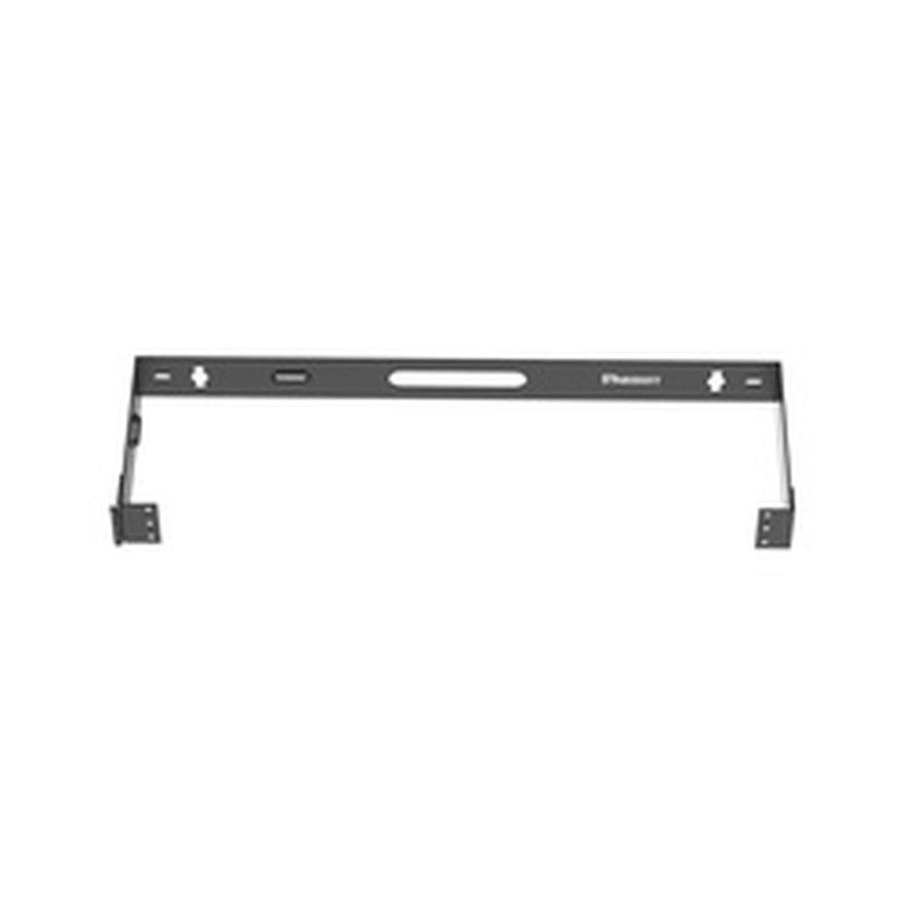 WBH1 PAN HINGED WALL BRACKET 1RU BL