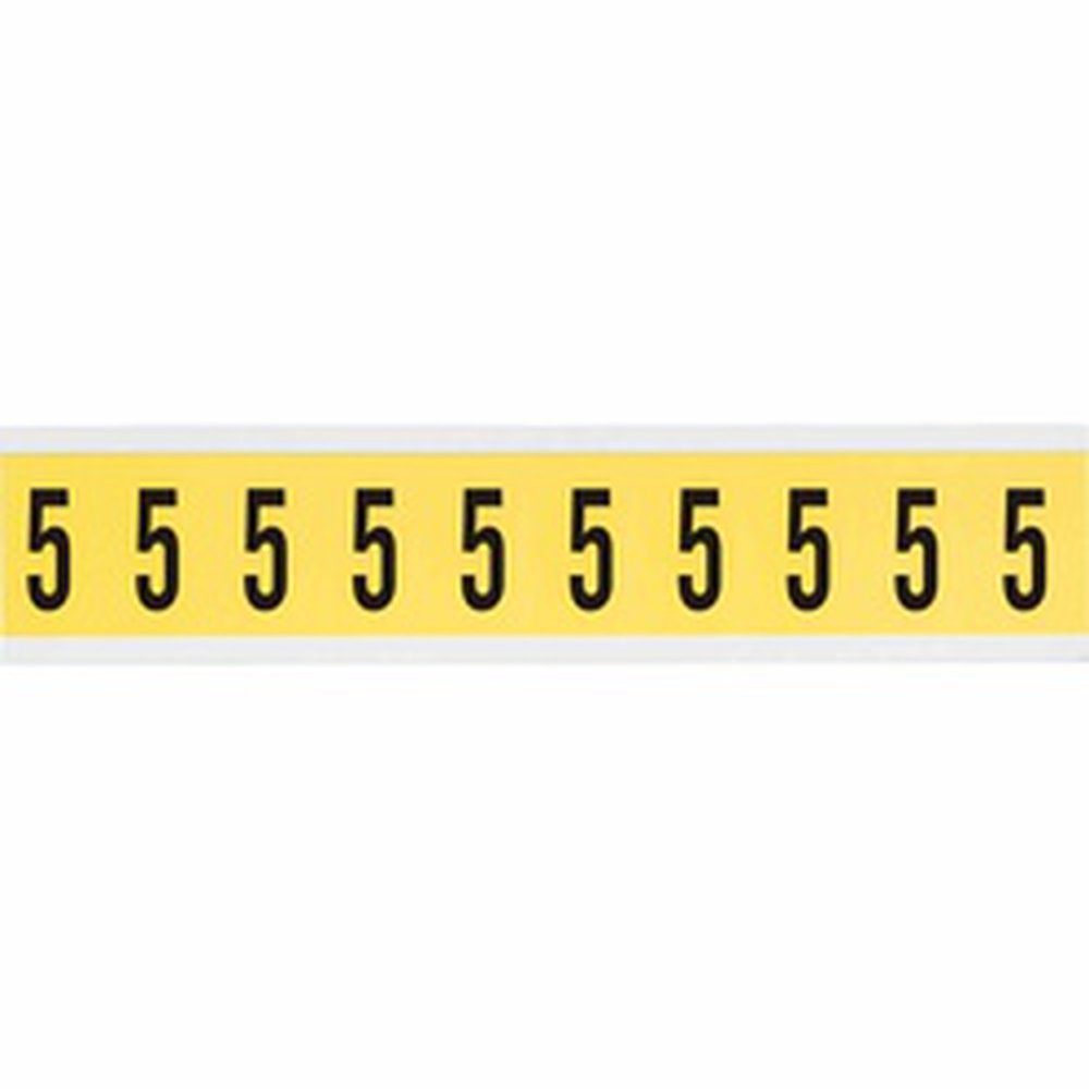 3430-5 BDY VINYLCLOTH NUMBER CARD