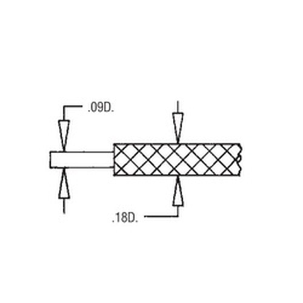 02005-610 RES RED VINYL COVERED