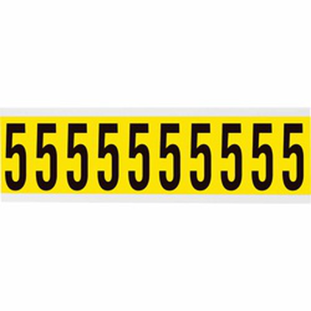 3440-5 BDY VINYLCLOTH NUMBER CARD