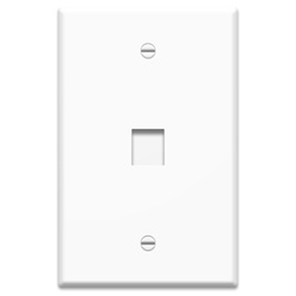 WP3301-WH P&S SGL GANG OVERSIZED WP