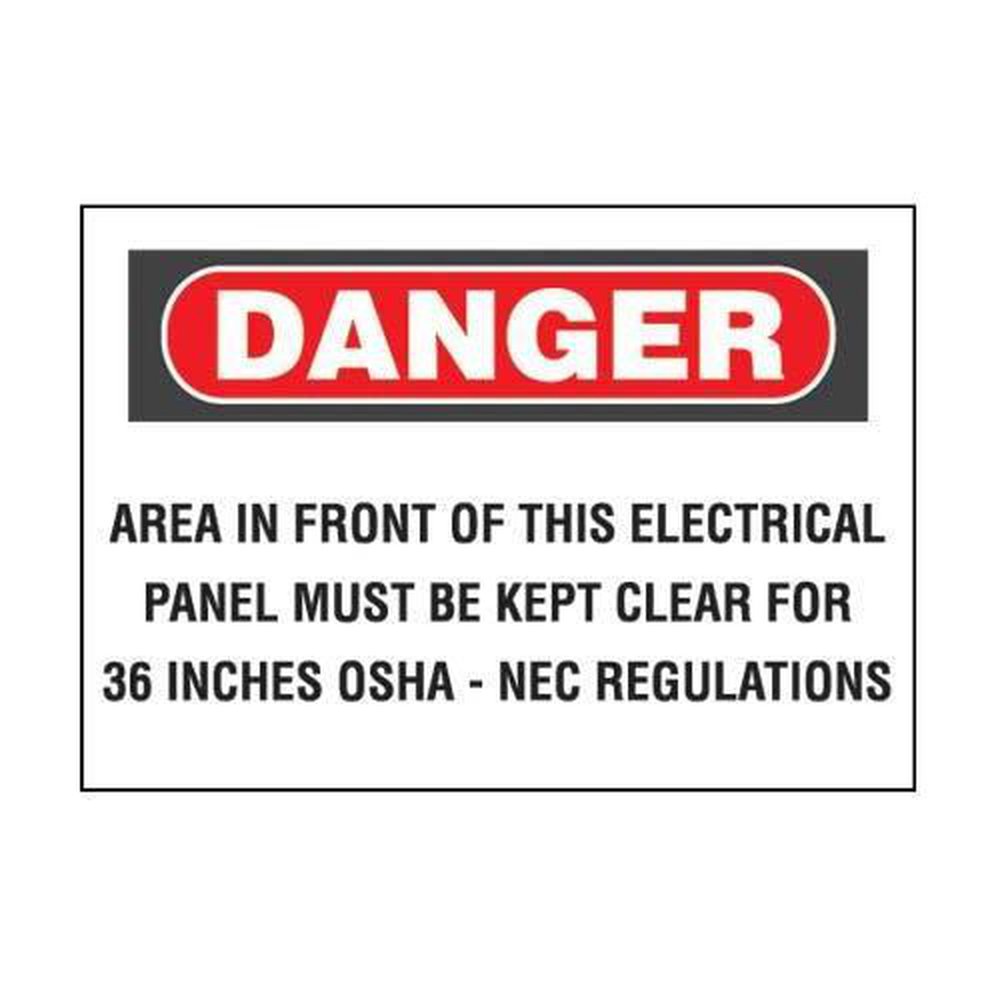 PPS0710D66 PAN SAFETY SIGN