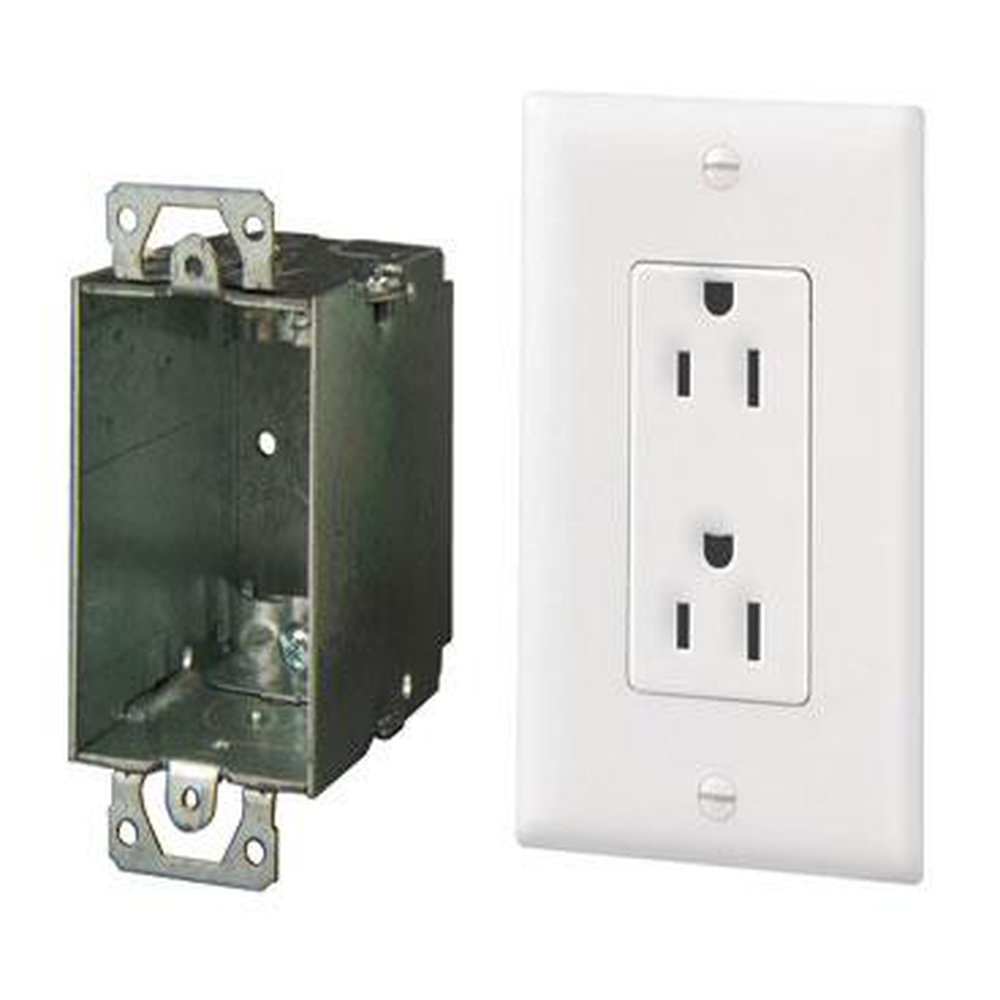 364569-02-V1 P&S DUPLEX OUTLET PWR
